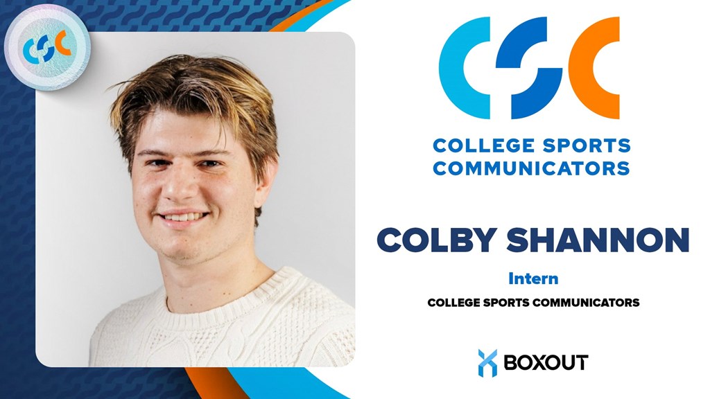 Colby Shannon joins CSC staff as intern for 2025-26